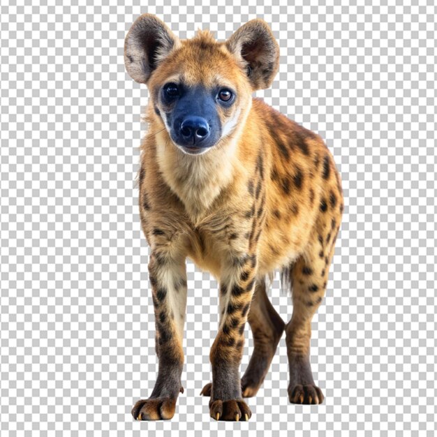 hyena on transparent background