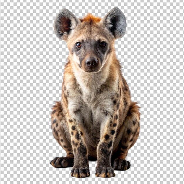 hyena on transparent background