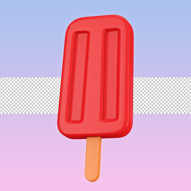 ice cream 3d icon