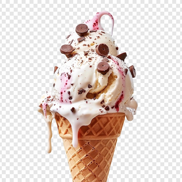 Ice Cream isolated on transparent background