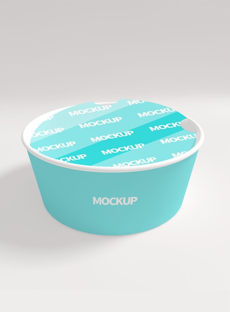 ice cream mockup