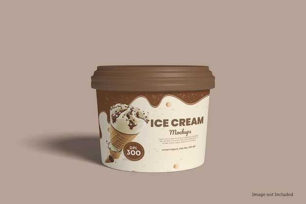 Ice Cream Package Mockup