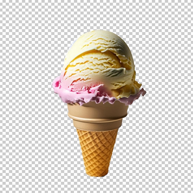 Ice Cream Scoop On Transparent Background