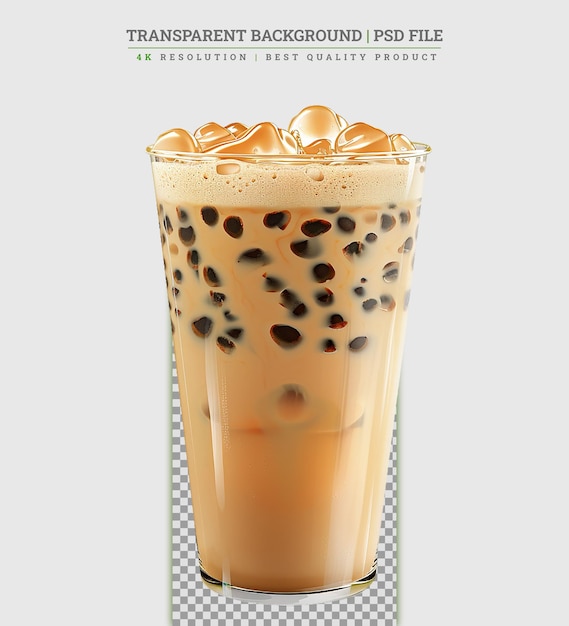 Iced coffee in disposable to go cup coffee latte in take away or to go cup isolated