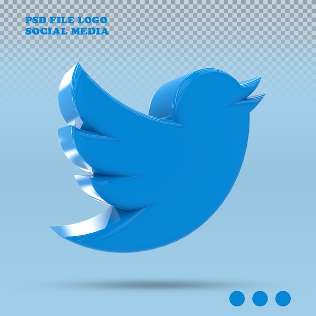 icon Twitter social media collection logos in modern style