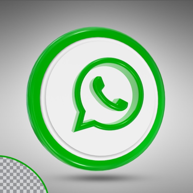 icon whatsapp social media icons logos in modern style of circle