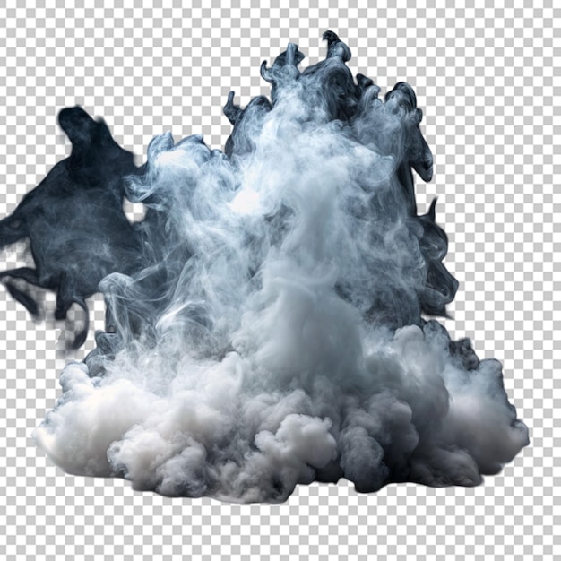 Illustration cloud isolated on transparent background