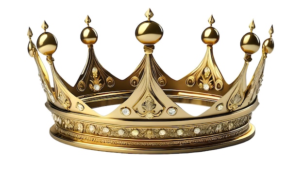 Illustration of golden crown