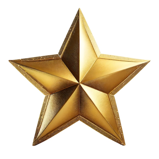 Illustration of golden star