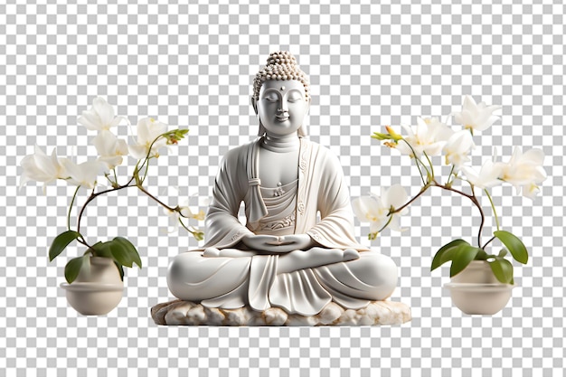 PSD image of buddha high quality realistic image