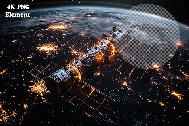 PSD implementing routing protocols and infrastructure in space on transparent background