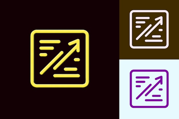 PSD indent icon with a small arrow pointing to the right outline abstract minimalist icon designs