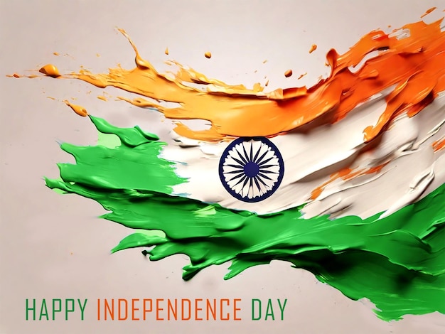 India happy independence day background