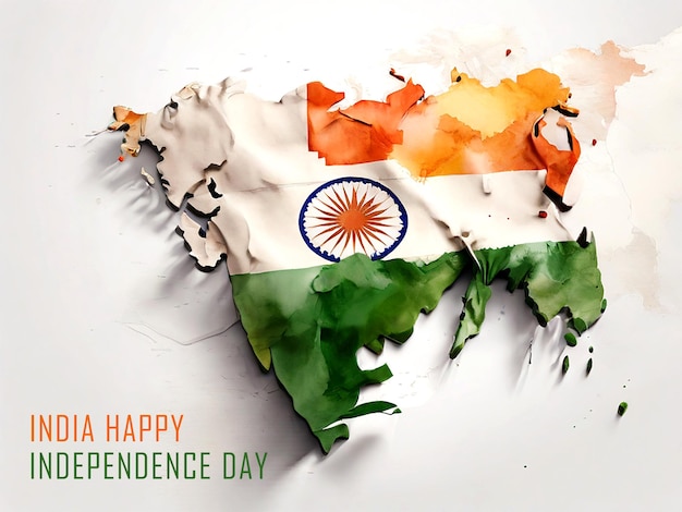 India happy independence day background