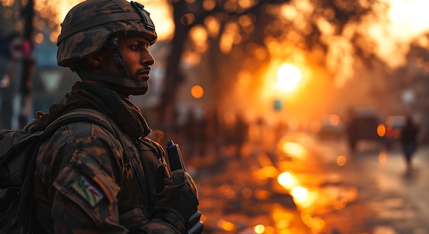 Indian army soldier