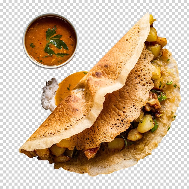 PSD indian food transparent background png