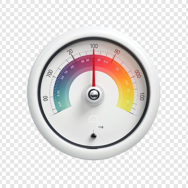 PSD indicator isolated on transparent background