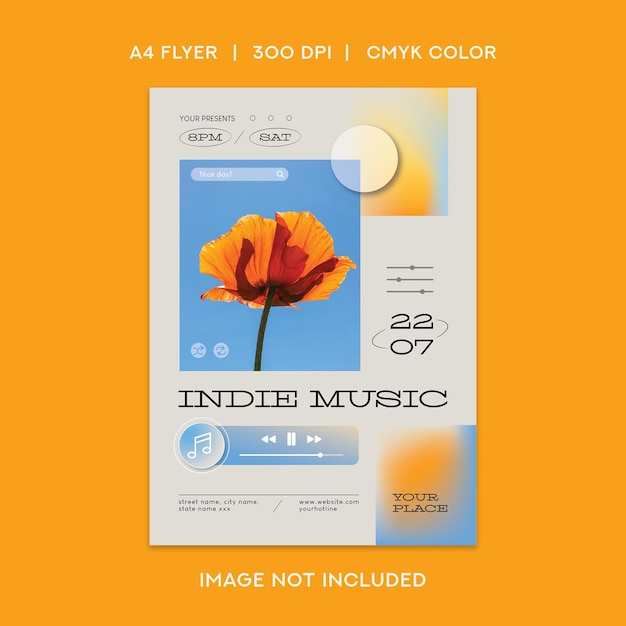 Indie Music Flyer