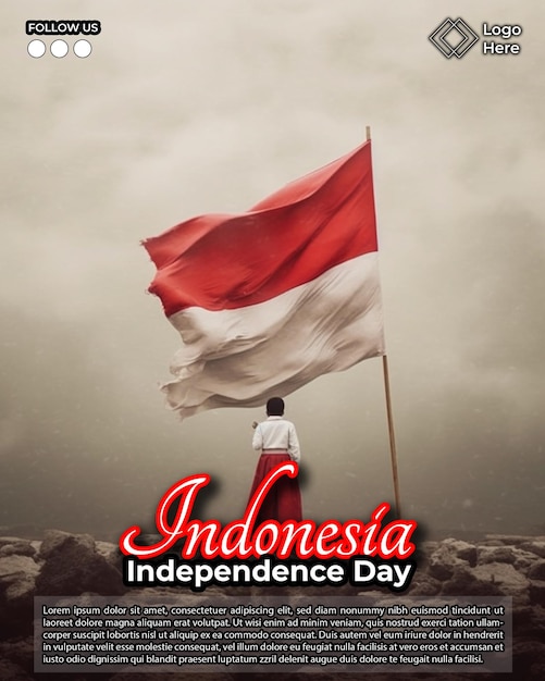 Indonesia Independence Day Album Flyer