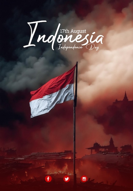 indonesia independence day scoial media post