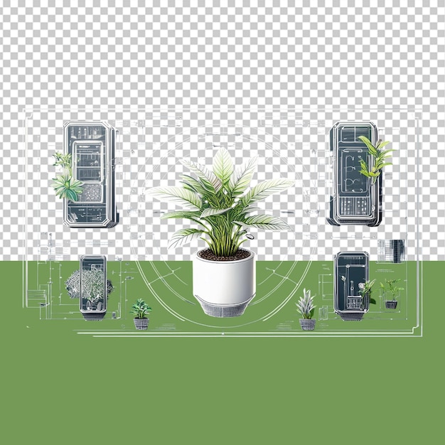 PSD indoor plant png