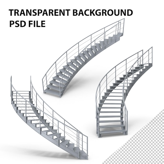 Industrial Staircase PNG