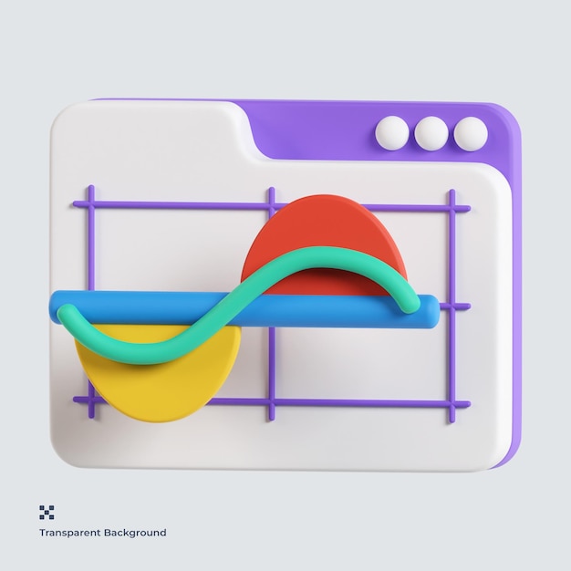 Infographic 3d illustration