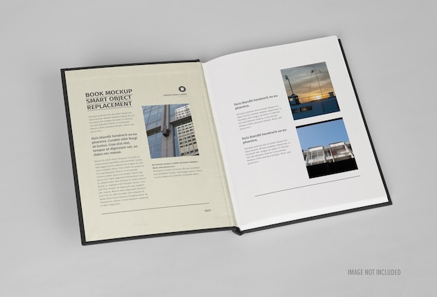 Inside magazine mockup design