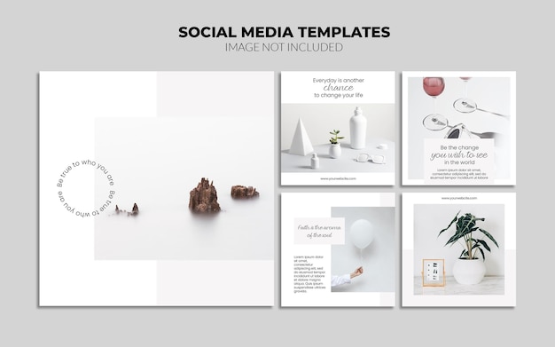 Instagram Creator Social Media Post Templates