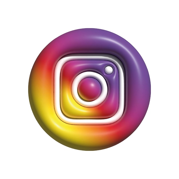 PSD instagram logo