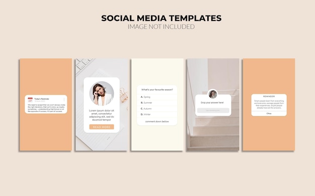 Instagram Social Media Post Templates