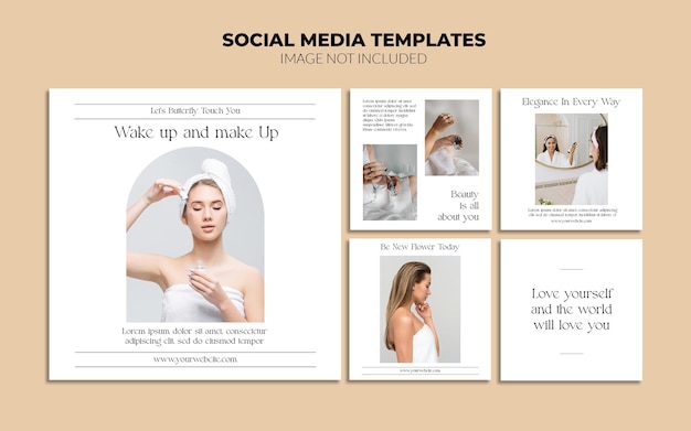 Instagram Social Media Post Templates