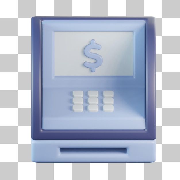 Instant Cash Machine 3D Icon