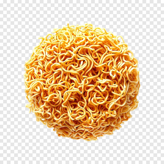 PSD instant noodles isolated on a transparent background