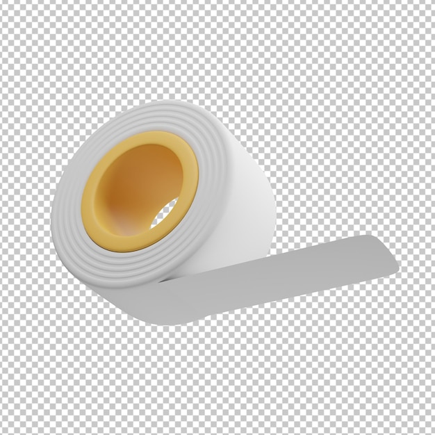 insulating tape 3d illustration