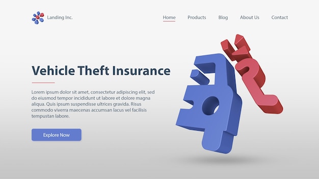 Insurance Landing Page