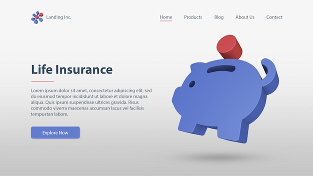 Insurance Landing Page