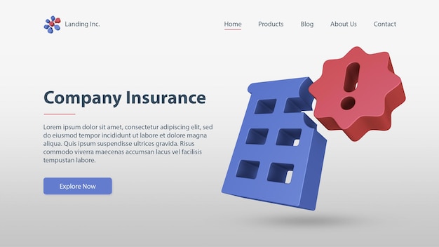 Insurance Landing Page