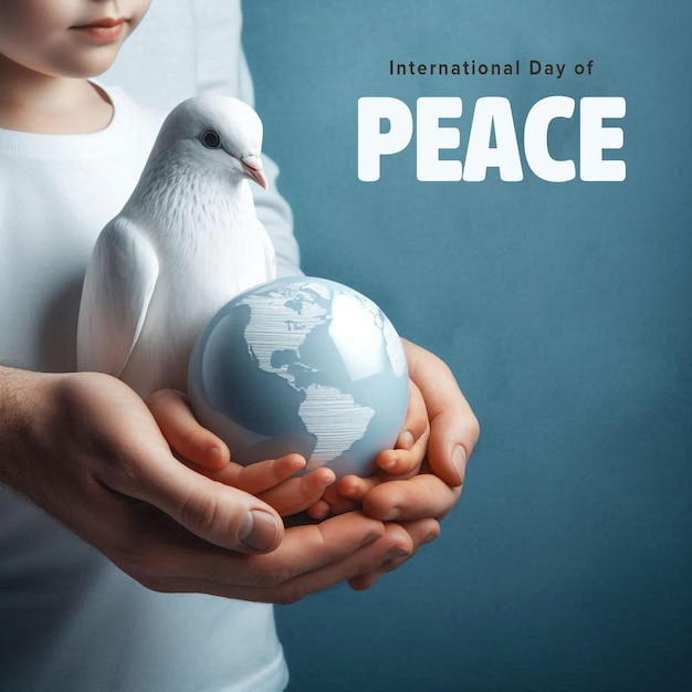 International Day of Peace Creative Banner Design for Social Media