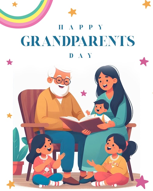 International Grandparents Day Greetings And Social media post