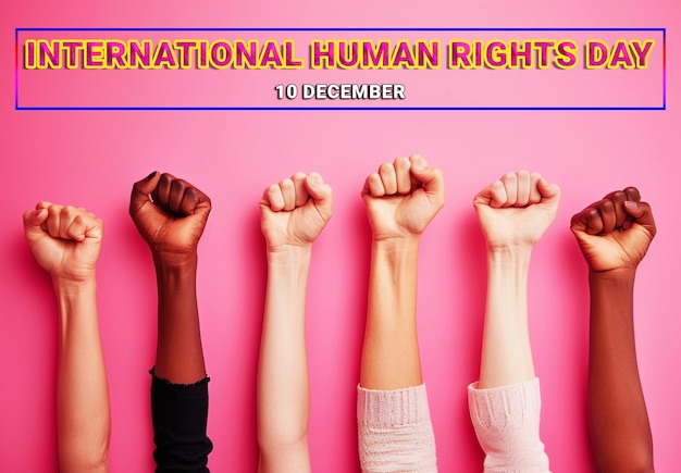 PSD international human right day background celebrated on december 10 nice pic