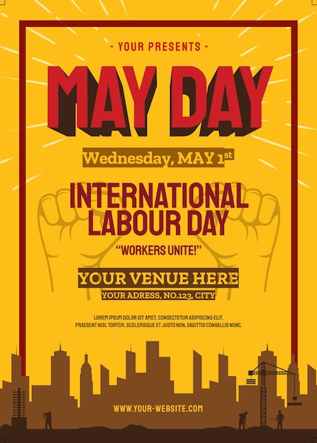 International Labour Day Flyer