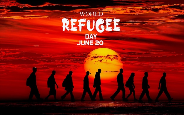 international Migration day PSD banner design