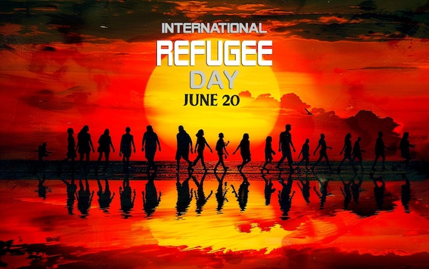 international Migration day PSD banner design