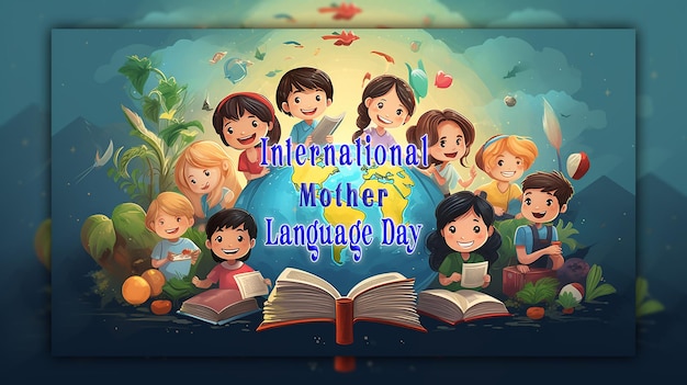 International mother language day banner