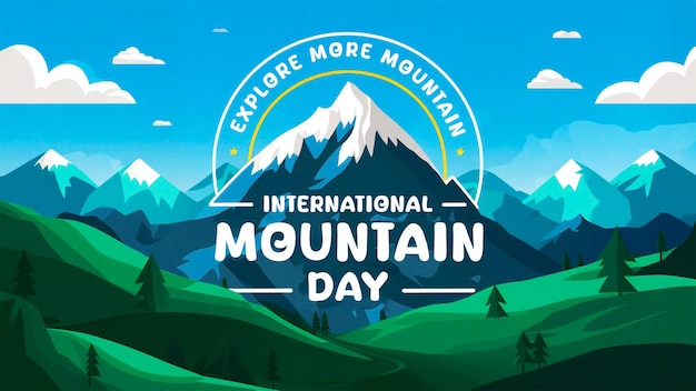 International mountain day poster