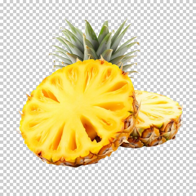 International pineapple day international fruit day fresh fruit isolated on transparent background