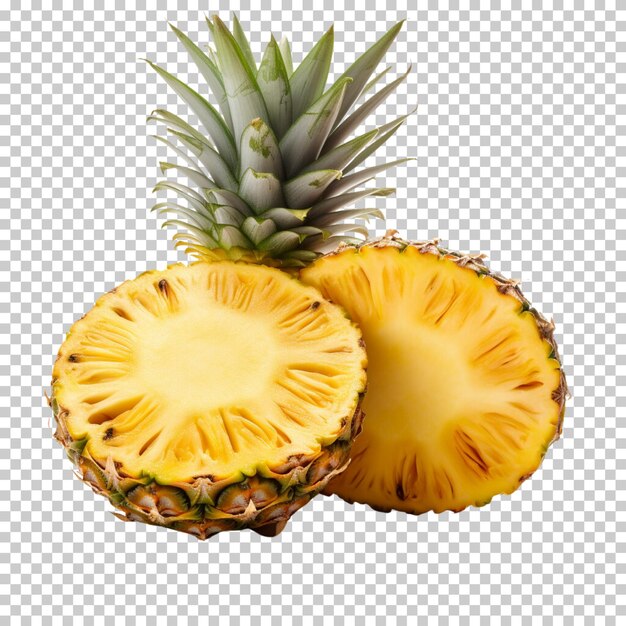 International pineapple day international fruit day fresh fruit isolated on transparent background