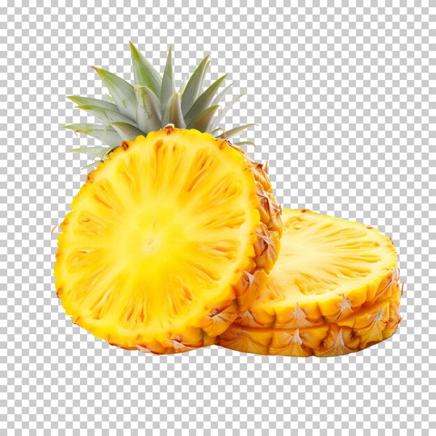 International pineapple day international fruit day fresh fruit isolated on transparent background