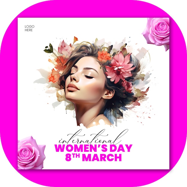 International Women Day 8th March Post Design